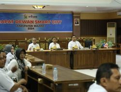 Pjs. Bupati Majene H. Habibi Azis Hadiri Rapat Dewan Smart City Kabupaten Majene