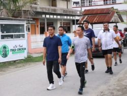 Pjs. Bupati Majene Dorong Pembangunan Jogging Track di Stadion Majene