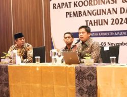 Pesan Menohok Pjs Bupati Majene Habibi saat Rakor Evaluasi Pembangunan Daerah 2024