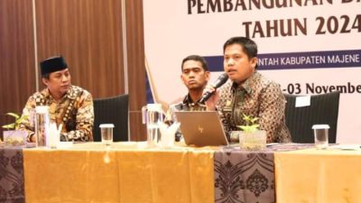 Pesan Menohok Pjs Bupati Majene Habibi saat Rakor Evaluasi Pembangunan Daerah 2024