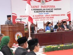 Pengambilan Sumpah Pimpinan DPRD Majene 2024-2029, Ini Kata Pjs Habibi