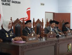 Rapat paripurna DPRD Majene, Andi Syukri Paparkan Visi Misi