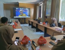 Asisten II Zoom Meeting Pembentukan Koperasi Merah Putih