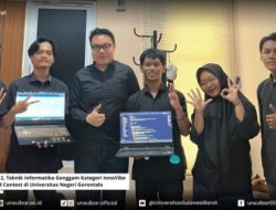 Raih Juara 2, Teknik Informatika Genggam Kategori InnoVibe Case-Based Contest di Universitas Gorontalo