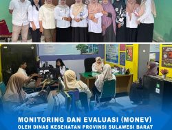 Dinkes Sulbar Lakukan Monev Program Kesmas di Majene