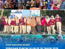 Dinas Kesehatan Majene, Puncak HLUN ke-30, Desa Palipi Soreang