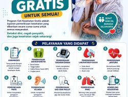 Program CKG Puskesmas Totoli Untuk Semua Usia