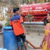 Kemarau Panjang, Damkar Terus Salurkan Air Bersih Untuk Masyarakat